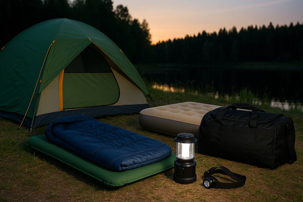 Summer Camping Essentials: Sleeping Bags, Airbeds, Lights & More for a Perfect Outdoor Get‑away