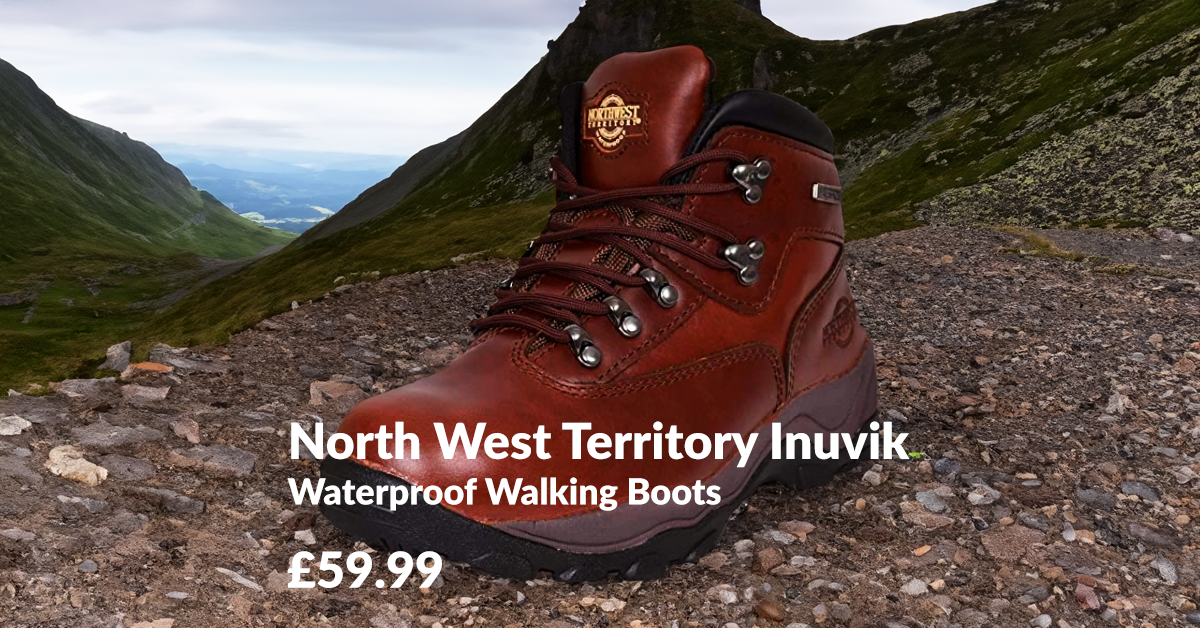 North West Territory Inuvik - Waterproof Walking Boots - £59.99 + FREE DELIVERY