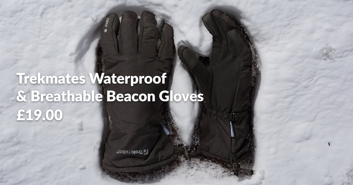 Trekmates Waterproof & Breathable Beacon Gloves