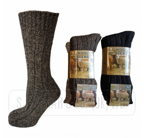 Chunky Boot Socks-3 Pair Pack