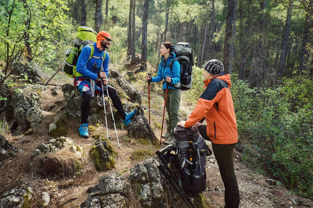 Friends enjoying outdoor adventures