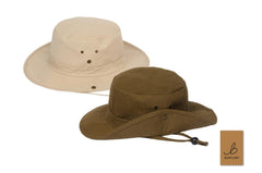 Bartleby Aussie style hat with chin strap