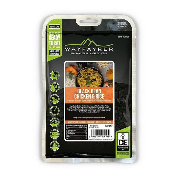 Selection of Wayfayrer Ration Pack food, mre, meals for cadets, youth expeditions and the Military,Duke of Edinburgh awards
