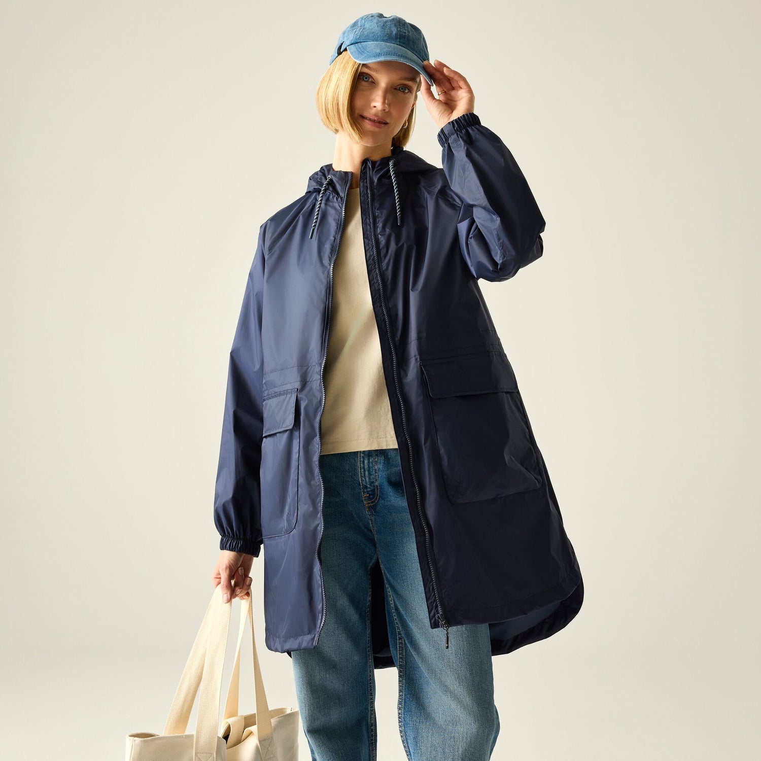 Regatta Women's Brindel Pack into a pocket waterproof and breathable jacket