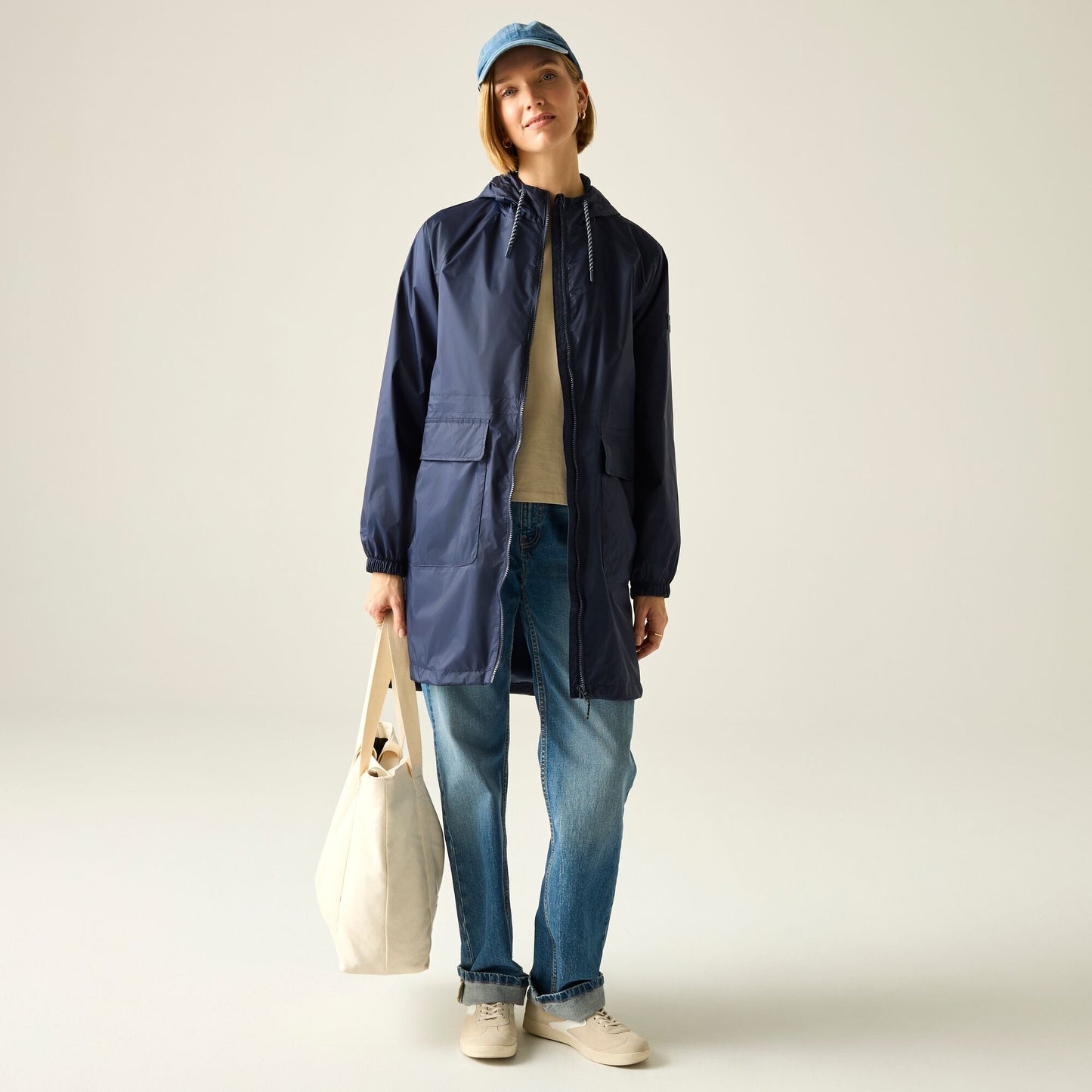 Regatta Women's Brindel Pack into a pocket waterproof and breathable jacket