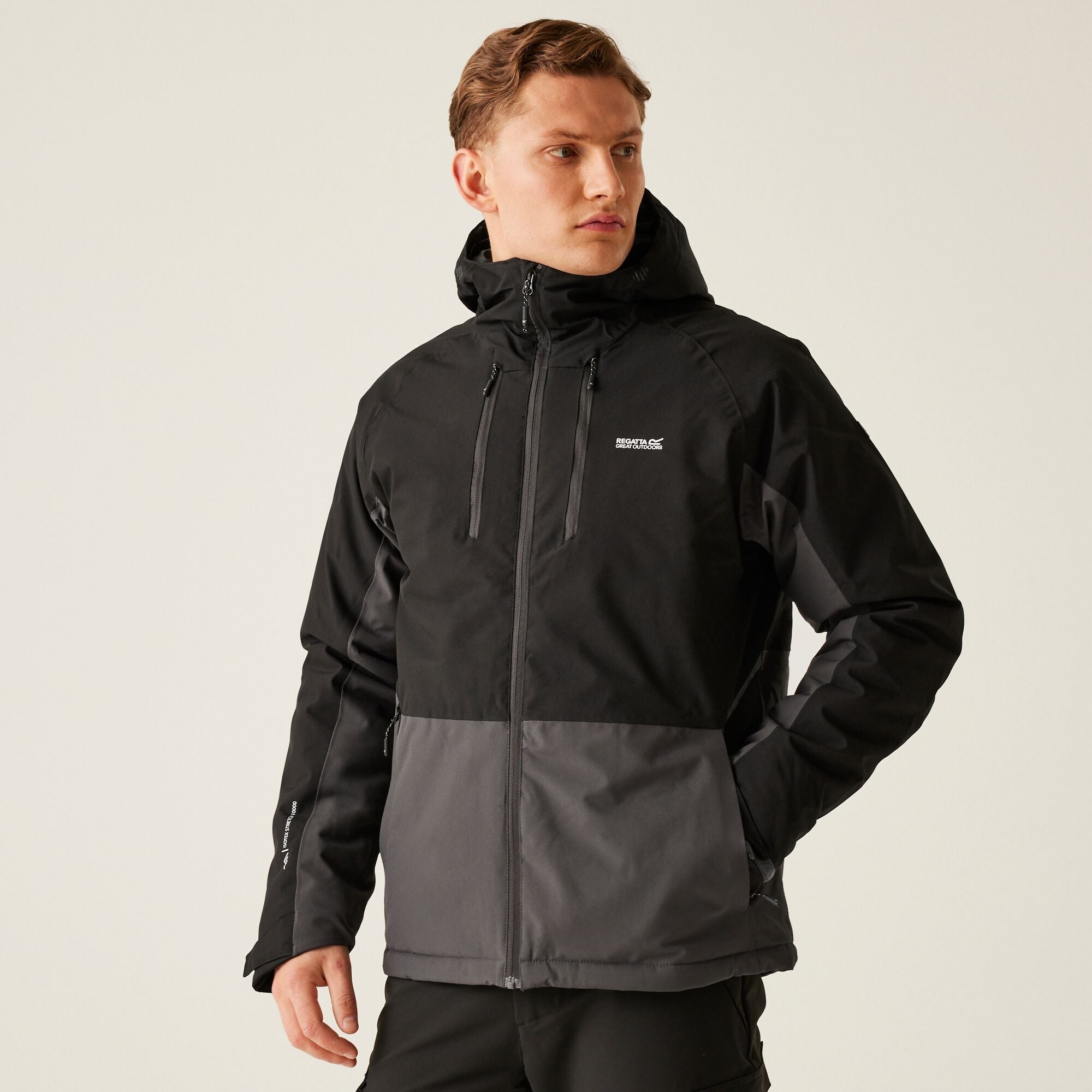 Regatta Insulated Rain Jacket Mens Navy Regatta Mens Highton