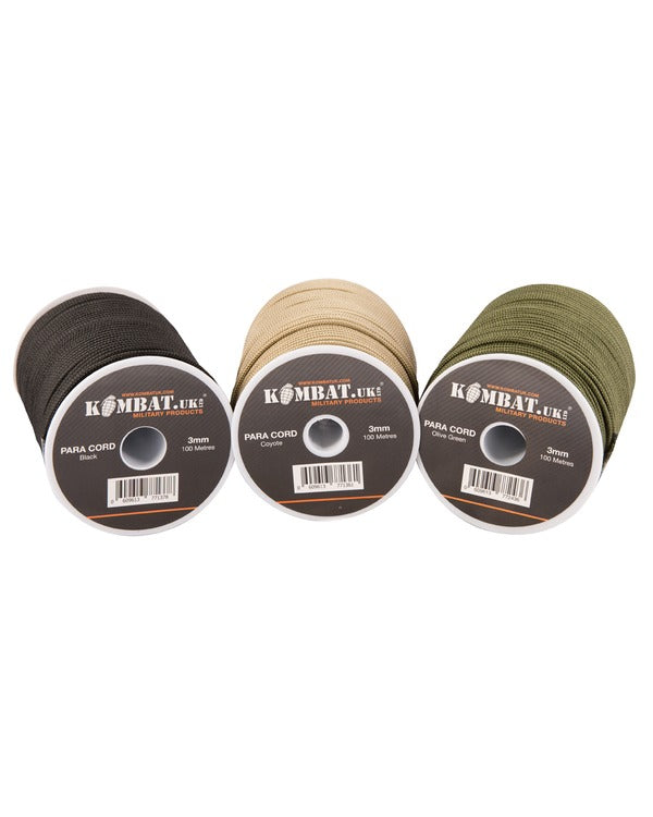 Paracord reel 100 metres