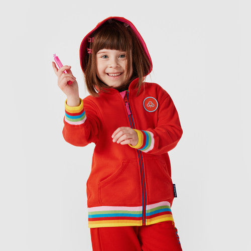 Rainbows new uniform zip hoodie