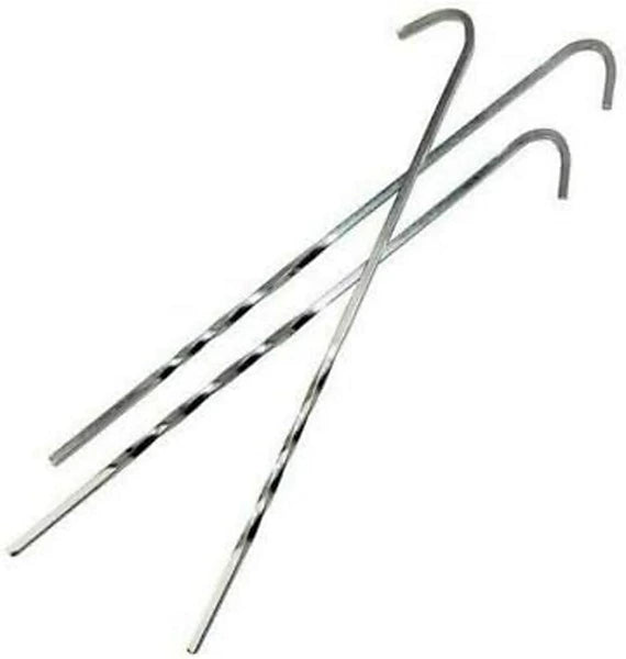 Pack of 10 Tent Pegs for Camping and Festivals