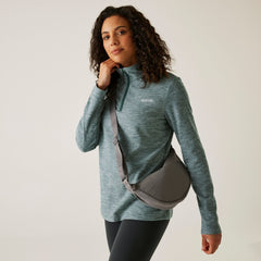 Womens Regatta Sweethart Marl 1/2 zip fleece
