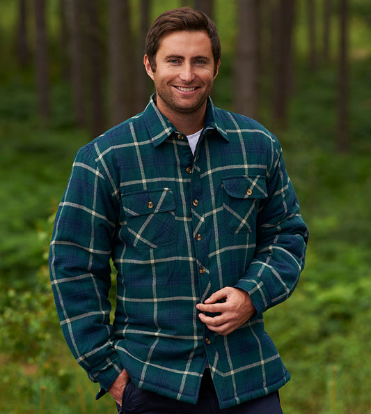 Champion Totnes Padded Shirts – Green