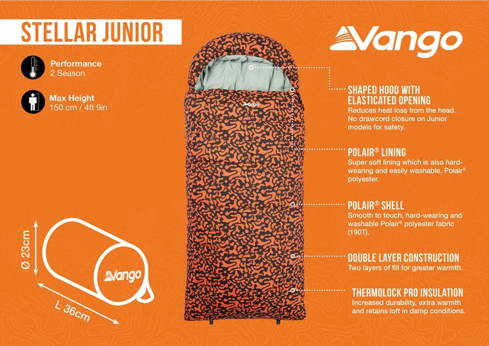 Vango Stellar Childrens Sleeping bag