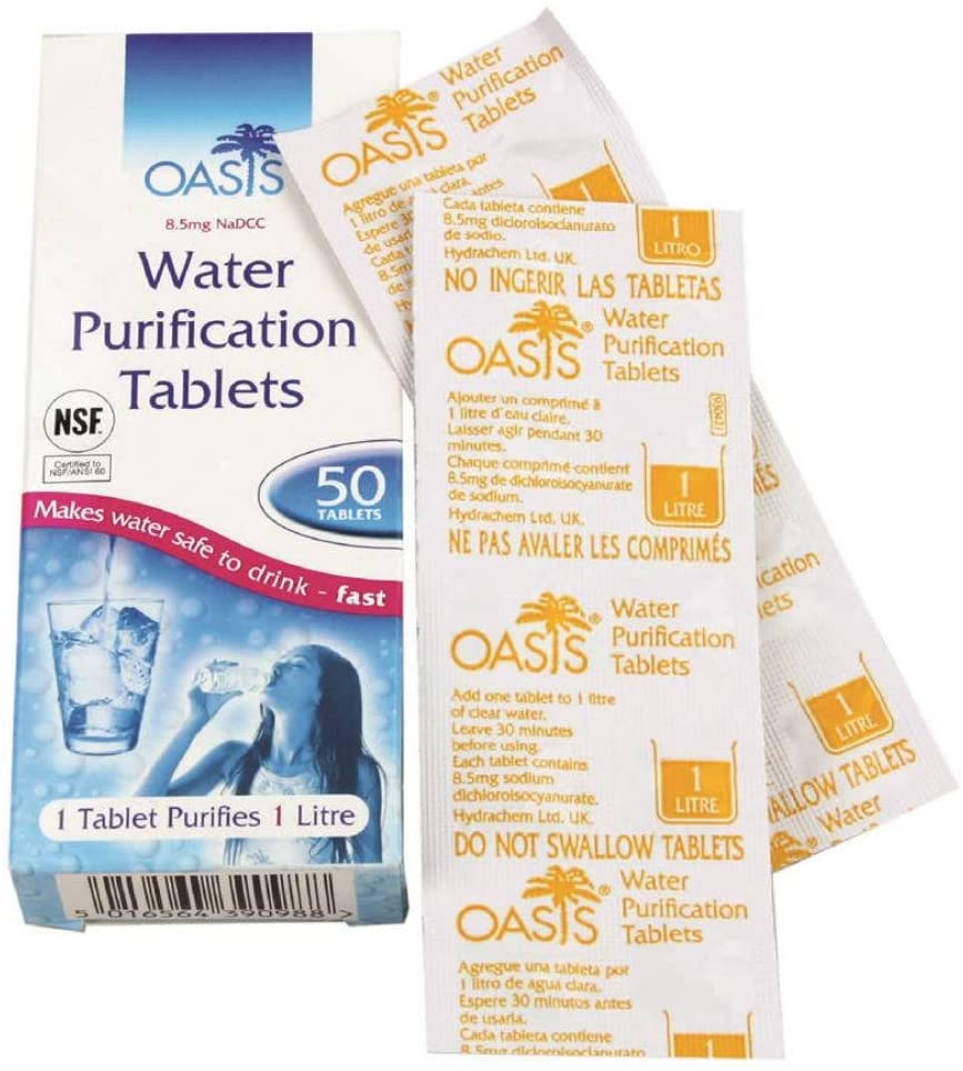 Water Purifcation Tablets