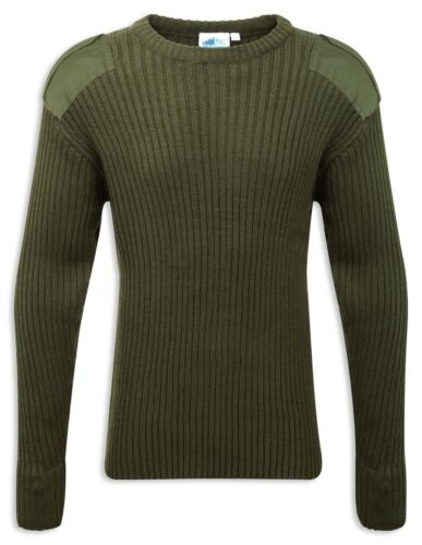 Commando style pullover – Green