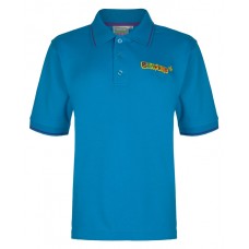 Beavers Purple trimmed polo shirt