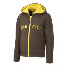 Brownies hoodie sweatshirt zip front