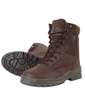 Patrol Boots Half Leather with Nylon Inserts and Thinsulate Lining