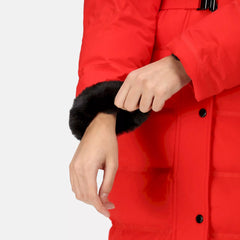 ladies regatta daleyza  warm insulated long parka style coats