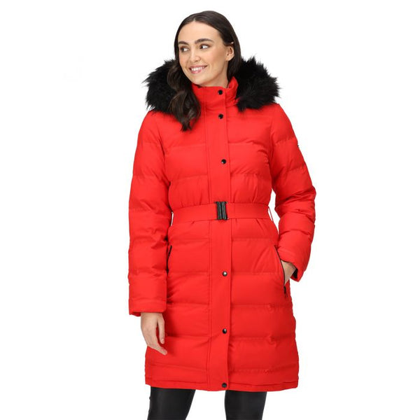 ladies regatta daleyza  warm insulated long parka style coats