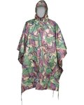 Waterproof  Military style Camoflage and plain  Ponchos