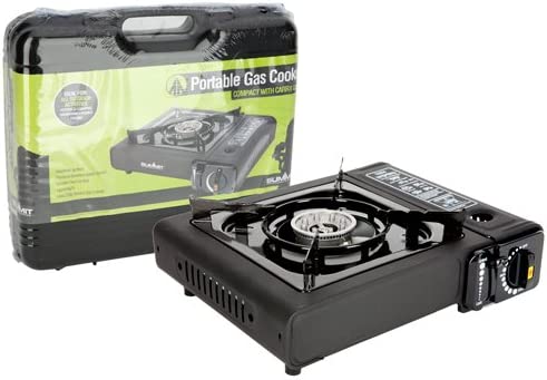 Summit Portable Camping Stove with heat deflecter
