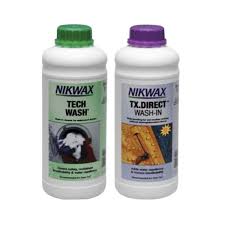 Nikwax Tech Wash and TX. Direct Wash-In One Litre  Twin Pack