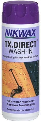nikwax tx direct wash in waterproofer