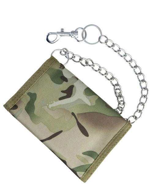 Army camouflage military wallet BTP, olive