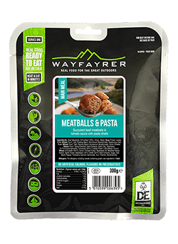 Selection of Wayfayrer Ration Pack food, mre, meals for cadets, youth expeditions and the Military,Duke of Edinburgh awards