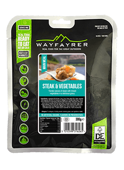 Selection of Wayfayrer Ration Pack food, mre, meals for cadets, youth expeditions and the Military,Duke of Edinburgh awards