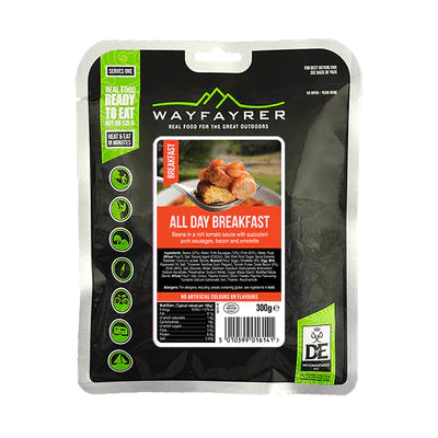 Selection of Wayfayrer Ration Pack food, mre, meals for cadets, youth expeditions and the Military,Duke of Edinburgh awards